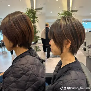 ショート 大人ショート特化/ カットモデル/表参道のヘアスタイル
