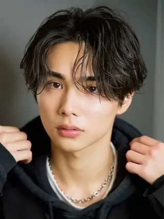 パーマ 【公式】メンズサロン LUCEY福岡大名のヘアスタイル