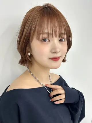 ショート くびれボブレイヤー 渋谷/kougaのヘアスタイル