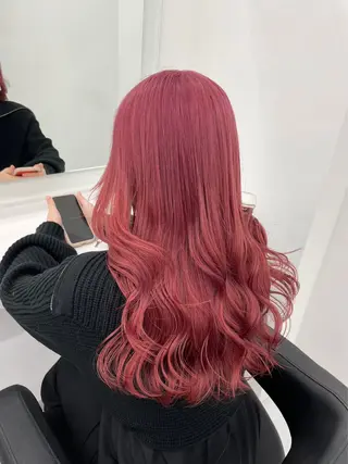 ロング カラー パーマ ヘアアレンジ メンズ 【縮毛矯正ブリーチ】 MANATO🌈のヘアスタイル