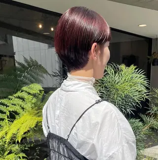 ショート 山田 綾乃/メンズカットのヘアスタイル