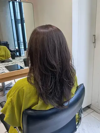 ロング ブリーチ/ブラウン 🤎MIREのヘアスタイル