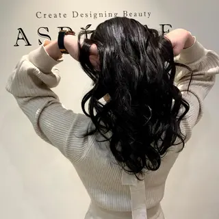 ロング カラー 全国1位🥇世界5位 小野田　礼花のヘアスタイル