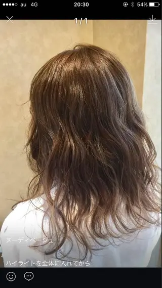 ミディアム 有田 尚樹のヘアスタイル