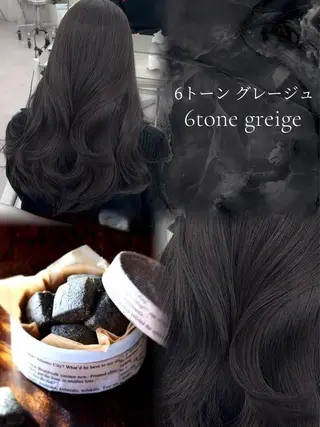 ミディアム カラー ヘアアレンジ 顔周り&ミディアム 特化/池袋/kokiのヘアスタイル