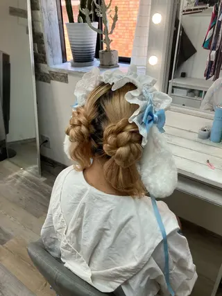 ヘアアレンジ 似合わせヘア🪄 可愛くて安い♡ここあのヘアスタイル