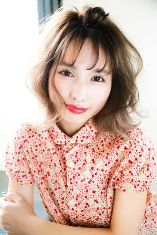 ショート ミディアム 髪質改善縮毛矯正 専門店のヘアスタイル
