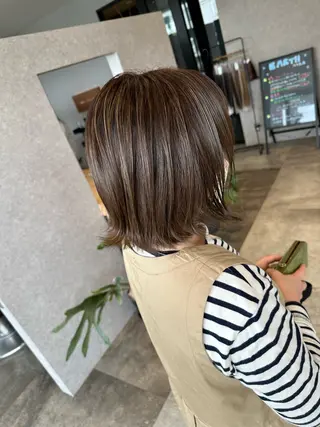 ミディアム 原 辰徳のヘアスタイル