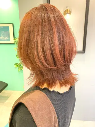 ミディアム カラー 神山 大樹✂︎宇都宮江曽島のヘアスタイル