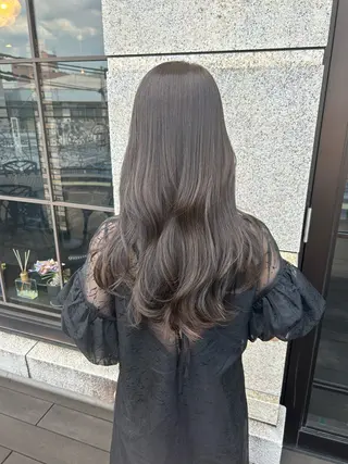 ロング カラー 【透明感カラー】 harunaのヘアスタイル