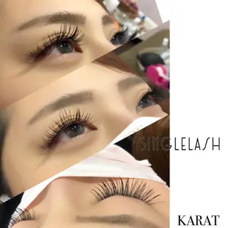 マツエク・マツパ ★KAEDE★伊勢崎 【KARAT】のマツエク・マツパデザイン