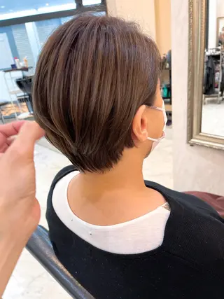 ショート カラー ☆毎月先着15名まで ☆シバタユートのヘアスタイル