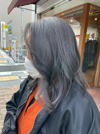 ミディアム 山本 雅由のヘアスタイル
