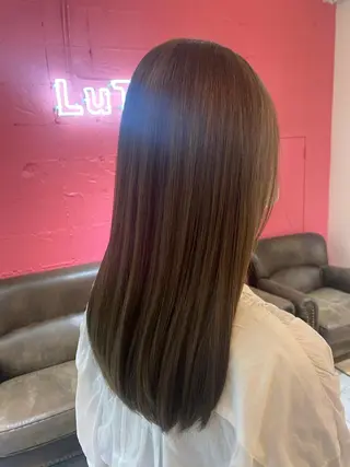 セミロング カラー 💎髪質改善/艶カラ ー🌟加藤陸🌟のヘアスタイル