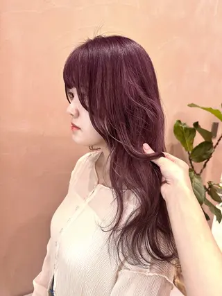 ロング カラー 越後 遥/ 透明感カラー🪞🤍のヘアスタイル