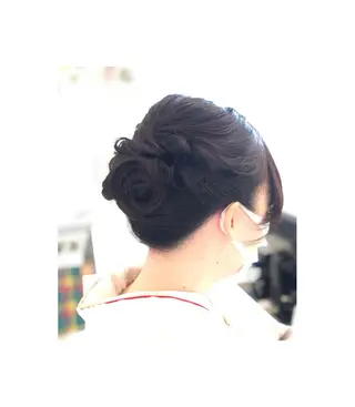 ヘアアレンジ 菊池 栄里奈のヘアスタイル