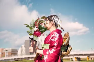 ミディアム カラー ヘアアレンジ マツエク・マツパ アイブロウ 透明感カラー🫧ヘア セット🫧松本菜月の眉毛・アイブロウイメージ