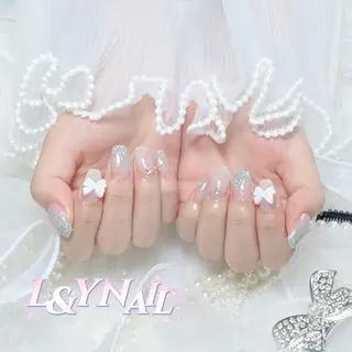 ネイル L&Y Nail🎀 思雪のネイルデザイン