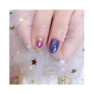 ショート ネイル 👑enen style👑のネイルデザイン