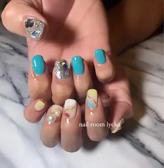 ネイル ﾈｲﾙﾙｰﾑﾘｯｶ 𝐦𝐚𝐲𝐮のネイルデザイン