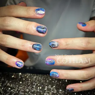 ネイル 高円寺駅からすぐ🌈 ネイルGOTHAMのネイルデザイン
