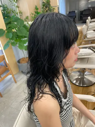 ロング カラー パーマ 🎀レイヤー/パーマ カラー/ai🎀のヘアスタイル