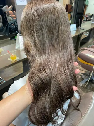 ロング カラー pep natsumiのヘアスタイル