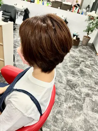 ショート パーマ 池田 成秀のヘアスタイル