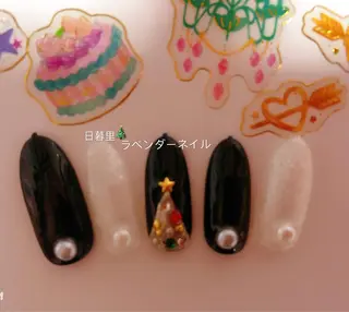 ネイル ラベンダー💖日暮里 ルル💖ネイルのネイルデザイン