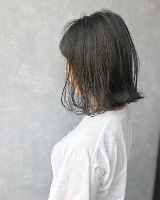 ショート カラー レイヤーカット BLend 渋谷のヘアスタイル