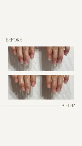 ネイル fote-自爪育成 ネイルケアサロン-のネイルデザイン