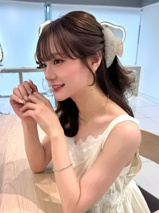 ミディアム 顔周り🇰🇷韓国 レイヤー/いづみ💞のヘアスタイル