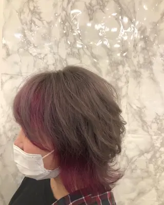 ミディアム カラー 🟦西荻窪メンズ特化 美容師🟦Yu-Jiのヘアスタイル