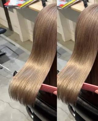 ミディアム 艶カラー 🩵NATSUKIのヘアスタイル
