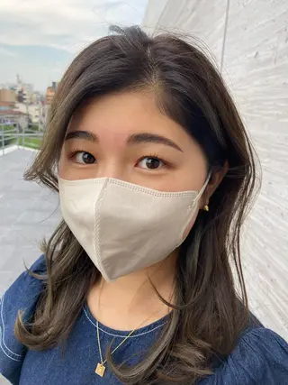 セミロング キッズ ネイル マツエク・マツパ アイブロウ 𓊆ᶠᵉᵉʸ𓊇 ᶜᴴᴵᴴᴬᴿᵁのマツエク・マツパデザイン