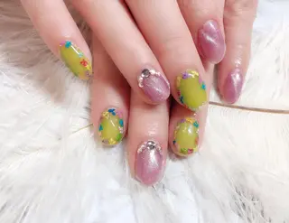 ネイル マジック ミラーのネイルデザイン