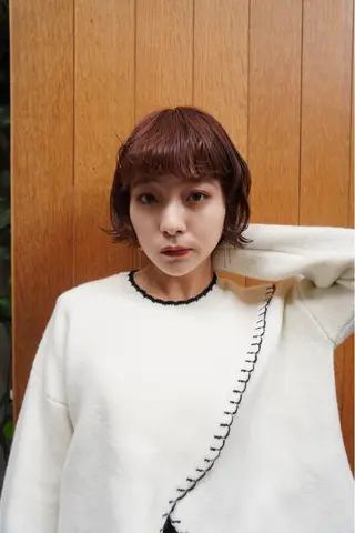 ショート ☁️ボブパーマ/ 咲良🪄のヘアスタイル