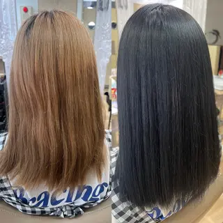 セミロング カラー 高橋 香奈のヘアスタイル