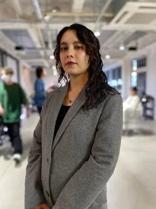 ロング パーマ KOOKI スティードトーキョーのヘアスタイル