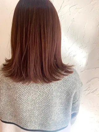 ミディアム カラー MAYU 💚森下のヘアスタイル