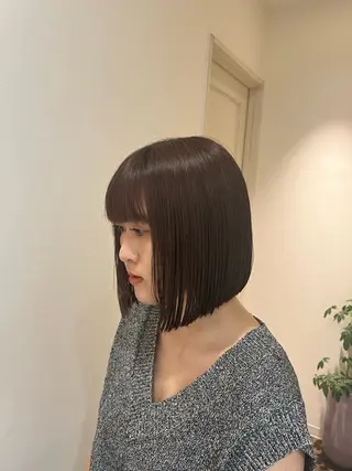 ショート CLIQUE　有木 七虹のヘアスタイル