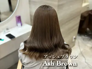 ミディアム NANA🍊/熊谷 /縮毛矯正/髪質改善のヘアスタイル