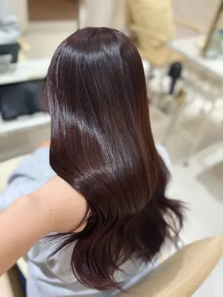 ロング カラー りほ/顔周りカット/ レイヤーカットのヘアスタイル