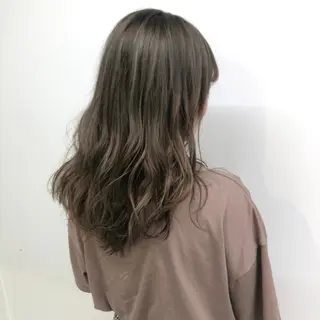 ミディアム カラー ヘアアレンジ 🩰透明感カラー♡ UTA🩰のヘアスタイル