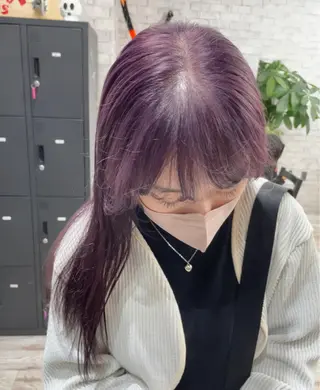 セミロング カラー パーマ ヘアアレンジ メンズ 歩くパワースポット 🦋KAHOのヘアスタイル