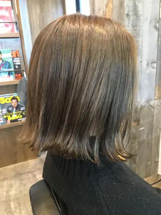 ミディアム カラー ✨落ち着いた接客 💡高橋優也💡のヘアスタイル