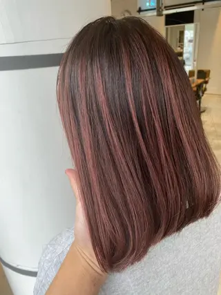 ミディアム カラー welring hair salonのヘアスタイル