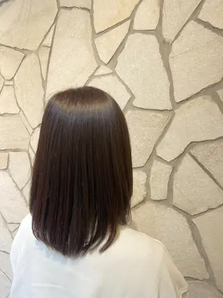 セミロング メンズパーマ／カラー 【Takashi】のヘアスタイル