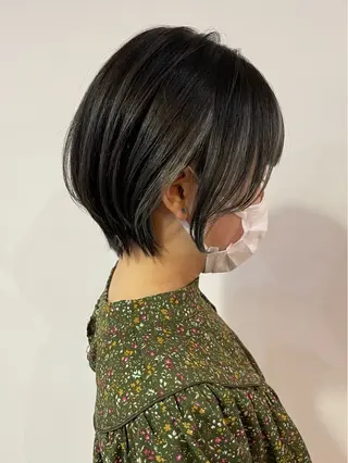 ショート 髪質改善／縮毛矯正 関根青葉のヘアスタイル