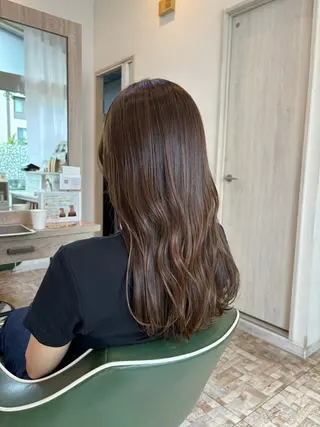 カラー り くのヘアスタイル